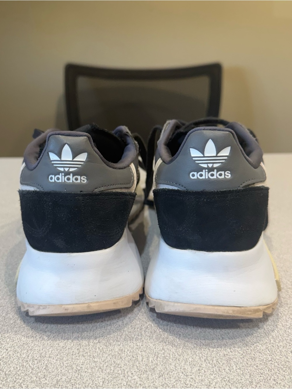 Adidas RETROPY F2 SHOES Women’s Size 9 Grey Five / Wonder Quartz / Carbon - Picture 4 of 7